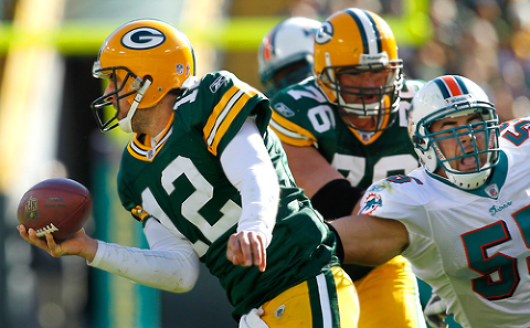 Green Bay Packers vs The Miami Dolphins  Green Bay, Wisconsin commercial  and editorial photographer Mike Roemer