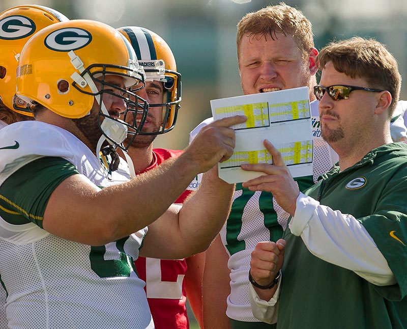 Photos from Green Bay Packers NFL Football Training Camp.
